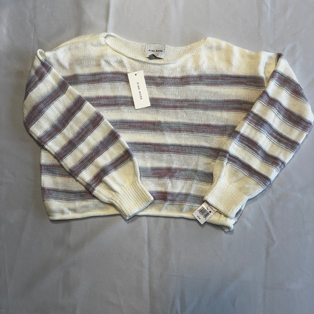 Pink Rose Sweater